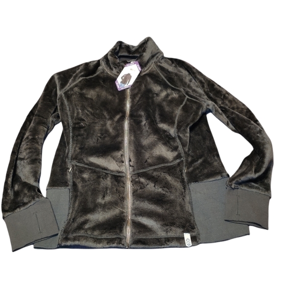 Free Country Jackets & Blazers - free country plush butter pile jacket in black size XXL new with tag